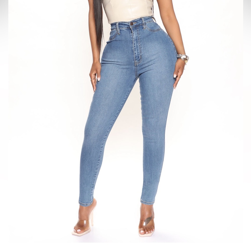 Classic Blue Women's High Rise Jeans